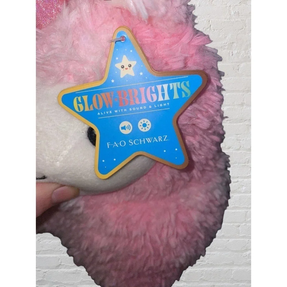 FAO Schwarz Glow Brights Pink Llamacorn